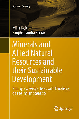 Couverture cartonnée Minerals and Allied Natural Resources and their Sustainable Development de Sanjib Chandra Sarkar, Mihir Deb