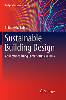 Couverture cartonnée Sustainable Building Design de Chitrarekha Kabre