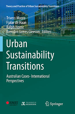 Couverture cartonnée Urban Sustainability Transitions de 