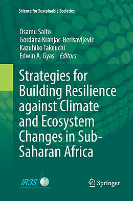 Couverture cartonnée Strategies for Building Resilience against Climate and Ecosystem Changes in Sub-Saharan Africa de 