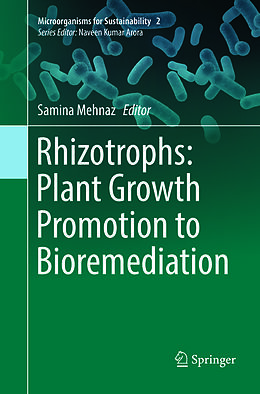 Couverture cartonnée Rhizotrophs: Plant Growth Promotion to Bioremediation de 