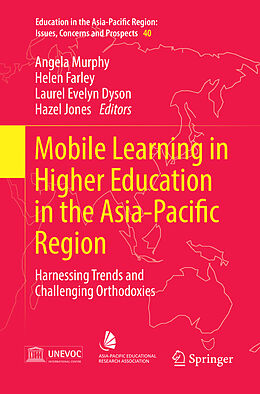Kartonierter Einband Mobile Learning in Higher Education in the Asia-Pacific Region von 