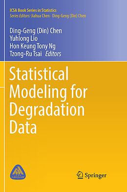 Couverture cartonnée Statistical Modeling for Degradation Data de 