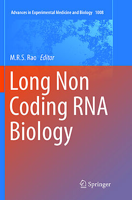Kartonierter Einband Long Non Coding RNA Biology von 