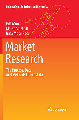 Couverture cartonnée Market Research de Erik Mooi, Irma Mooi-Reci, Marko Sarstedt