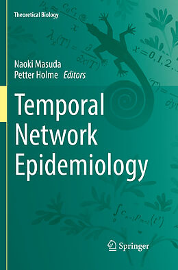 Couverture cartonnée Temporal Network Epidemiology de 