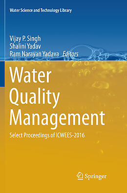 Couverture cartonnée Water Quality Management de 