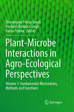 Couverture cartonnée Plant-Microbe Interactions in Agro-Ecological Perspectives de 