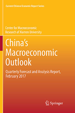 Couverture cartonnée China s Macroeconomic Outlook de Center for Macroeconomic Research of Xiamen University