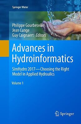 Couverture cartonnée Advances in Hydroinformatics de 