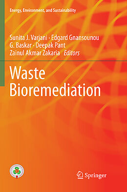 Couverture cartonnée Waste Bioremediation de 