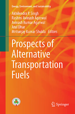 Couverture cartonnée Prospects of Alternative Transportation Fuels de 