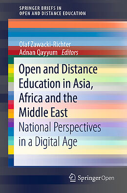 Kartonierter Einband Open and Distance Education in Asia, Africa and the Middle East von 