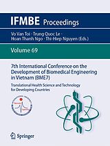 eBook (pdf) 7th International Conference on the Development of Biomedical Engineering in Vietnam (BME7) de 