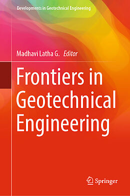 Fester Einband Frontiers in Geotechnical Engineering von 