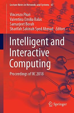 eBook (pdf) Intelligent and Interactive Computing de 