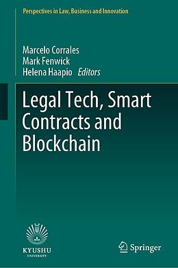 eBook (pdf) Legal Tech, Smart Contracts and Blockchain de 