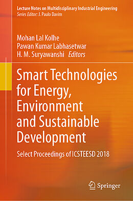 Fester Einband Smart Technologies for Energy, Environment and Sustainable Development von 