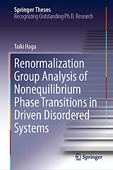 eBook (pdf) Renormalization Group Analysis of Nonequilibrium Phase Transitions in Driven Disordered Systems de Taiki Haga