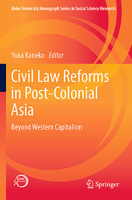 Couverture cartonnée Civil Law Reforms in Post-Colonial Asia de 