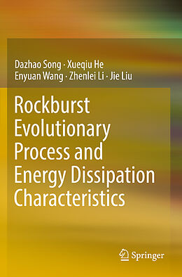 Couverture cartonnée Rockburst Evolutionary Process and Energy Dissipation Characteristics de Dazhao Song, Xueqiu He, Jie Liu