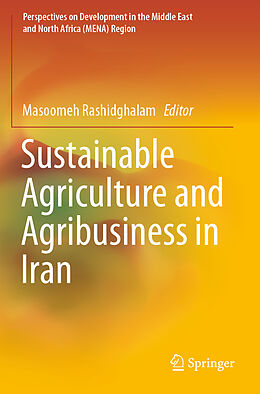 Couverture cartonnée Sustainable Agriculture and Agribusiness in Iran de 