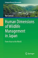 eBook (pdf) Human Dimensions of Wildlife Management in Japan de Ryo Sakurai