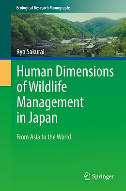 eBook (pdf) Human Dimensions of Wildlife Management in Japan de Ryo Sakurai