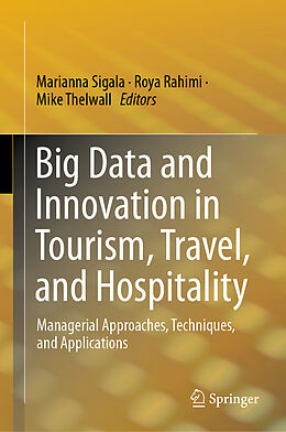 Couverture cartonnée Big Data and Innovation in Tourism, Travel, and Hospitality de 