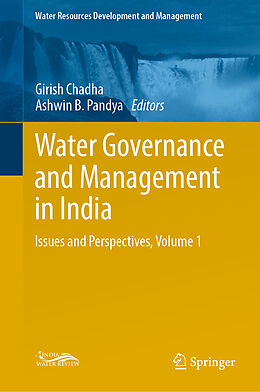 Livre Relié Water Governance and Management in India de 