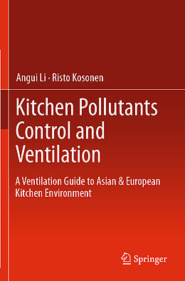 Couverture cartonnée Kitchen Pollutants Control and Ventilation de Risto Kosonen, Angui Li