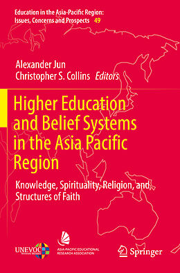 Couverture cartonnée Higher Education and Belief Systems in the Asia Pacific Region de 