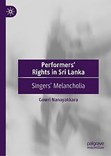 eBook (pdf) Performers' Rights in Sri Lanka de Gowri Nanayakkara