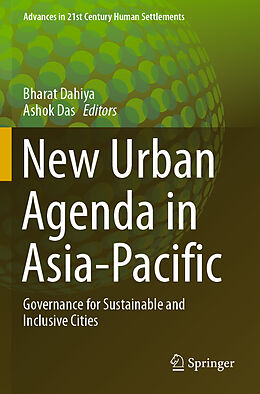 Couverture cartonnée New Urban Agenda in Asia-Pacific de 