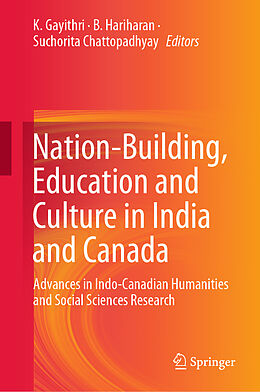 Livre Relié Nation-Building, Education and Culture in India and Canada de 