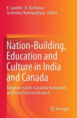 Couverture cartonnée Nation-Building, Education and Culture in India and Canada de 