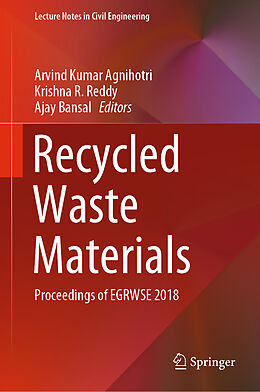 Fester Einband Recycled Waste Materials von 