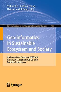 eBook (pdf) Geo-informatics in Sustainable Ecosystem and Society de 