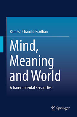 Livre Relié Mind, Meaning and World de Ramesh Chandra Pradhan