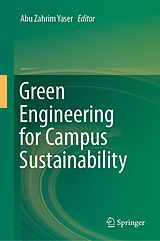 eBook (pdf) Green Engineering for Campus Sustainability de 