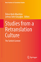 Livre Relié Studies from a Retranslation Culture de 