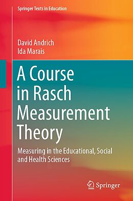 eBook (pdf) A Course in Rasch Measurement Theory de David Andrich, Ida Marais