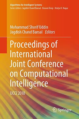 eBook (pdf) Proceedings of International Joint Conference on Computational Intelligence de 