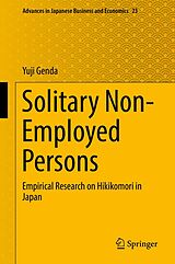 eBook (pdf) Solitary Non-Employed Persons de Yuji Genda