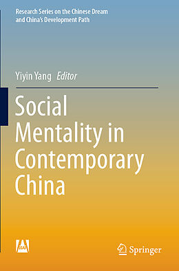 Couverture cartonnée Social Mentality in Contemporary China de 