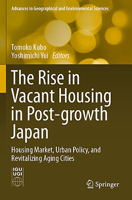 Kartonierter Einband The Rise in Vacant Housing in Post-growth Japan von 