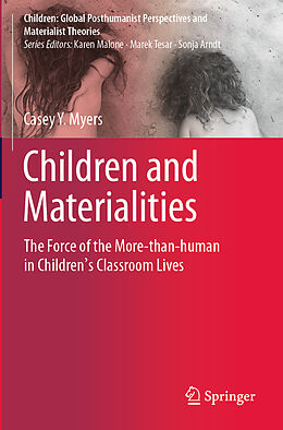 Couverture cartonnée Children and Materialities de Casey Y. Myers
