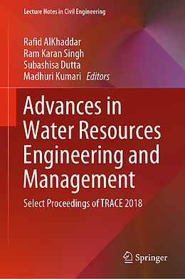 Livre Relié Advances in Water Resources Engineering and Management de 