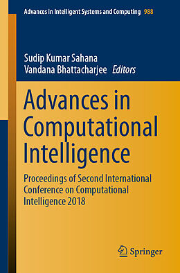 Couverture cartonnée Advances in Computational Intelligence de 