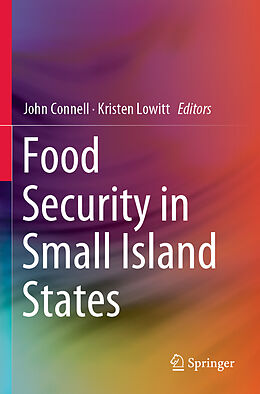 Couverture cartonnée Food Security in Small Island States de 